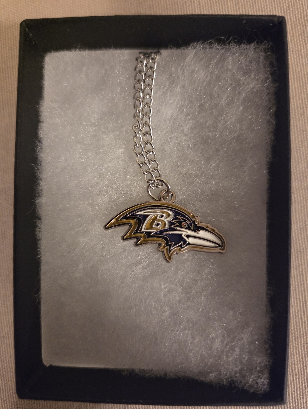 BALTIMORE RAVENS OFFICIAL LOGO NECKLACE